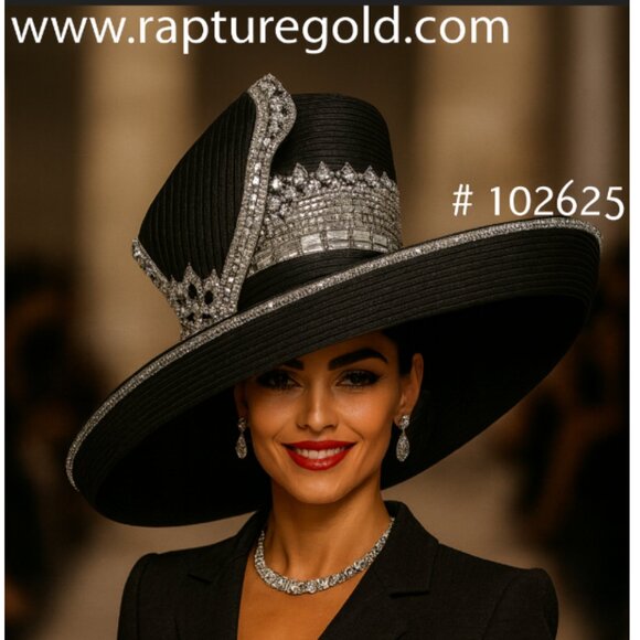 102625 I Am The Queen “Royal Crown” Hat – Sparkle, Power & Class in Every Color - Picture 1 of 5